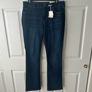 a.n.a Mid-Rise Slim Bootcut Jeans